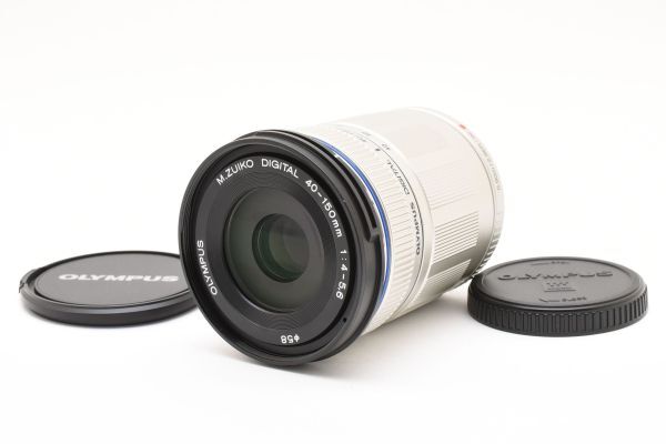 《美品》オリンパス OLYMPUS M.ZUIKO 40-150mm F4-5.6 シルバー #4431A1264