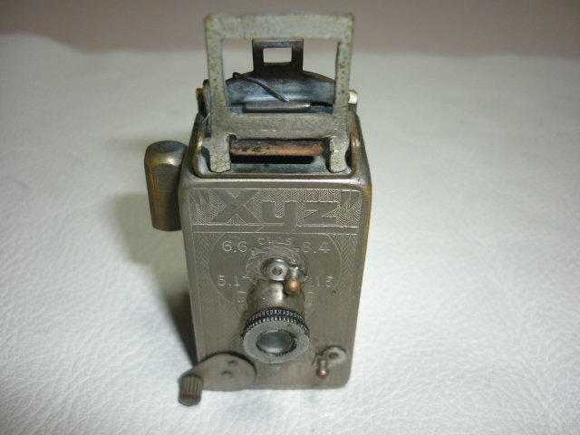 ■極々希少 美品 完動品 1935年（昭和10年）フランス製！『LANCART XYZ CAMERA』 豆カメラ 総金属製 フィルム16ｍｍ 重さ約95ｇ