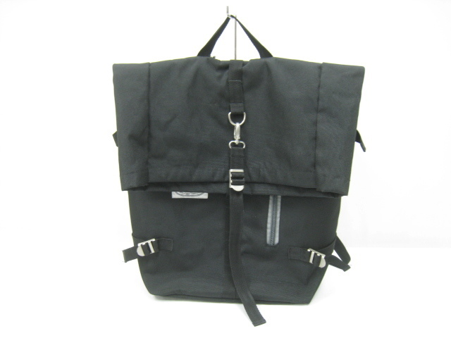 POLER OUTDOOR STUFF ポーラーアウトドアスタッフ ロールトップ リュック バックパック リュックサック ブラック 黒