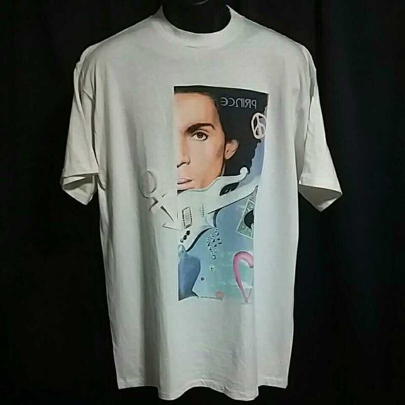 PRINCE プリンス 1990 PRN PRODUCTIONR Vintage T-Shirt ヴィンテージ Tシャツ レトロ 古着 （サイズ L 位）