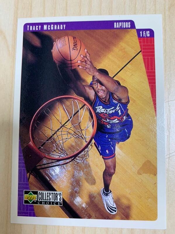 NBA Trading Card Tracy McGrady Rookie Card RC Upper Deck 97-98 Tmac トレイシーマグレディ ルーキーカード Raptors 90年代