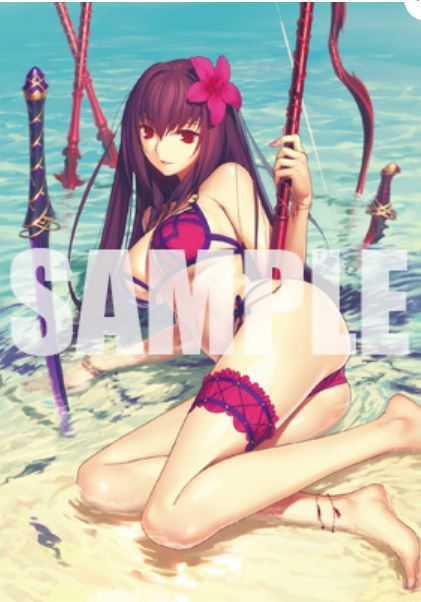 Fate Grand Order Premium Tapestry vol.1 010スカサハ（アサシン） B2タペストリー