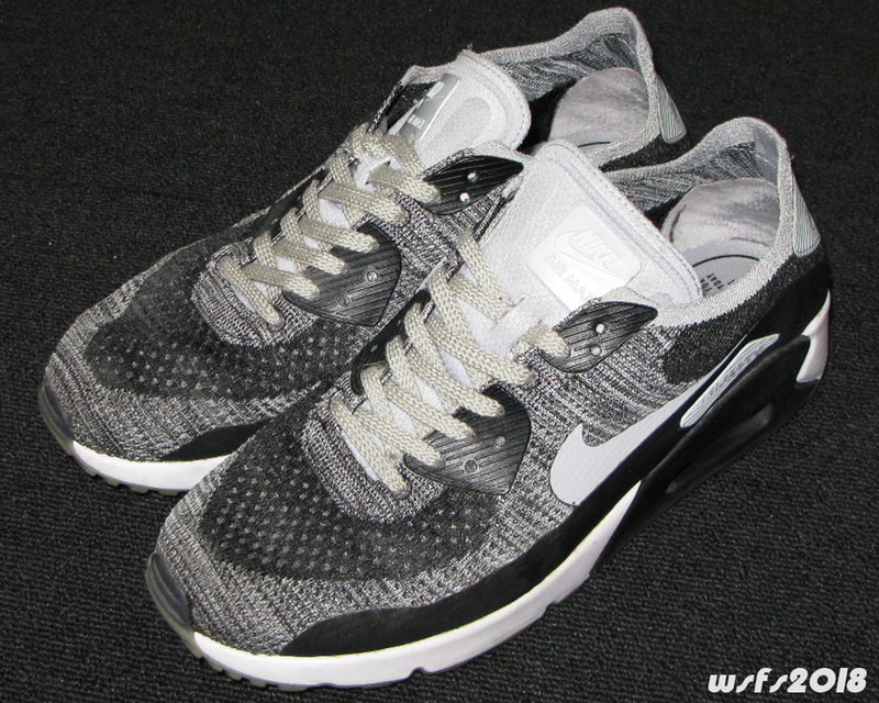 【USED】NIKE AIR MAX 90 ULTRA 2.0 FLYKNIT (OREO) US10.5 [**/**]ナイキエアマックス９０ウルトラ２・０フライニットオレオ