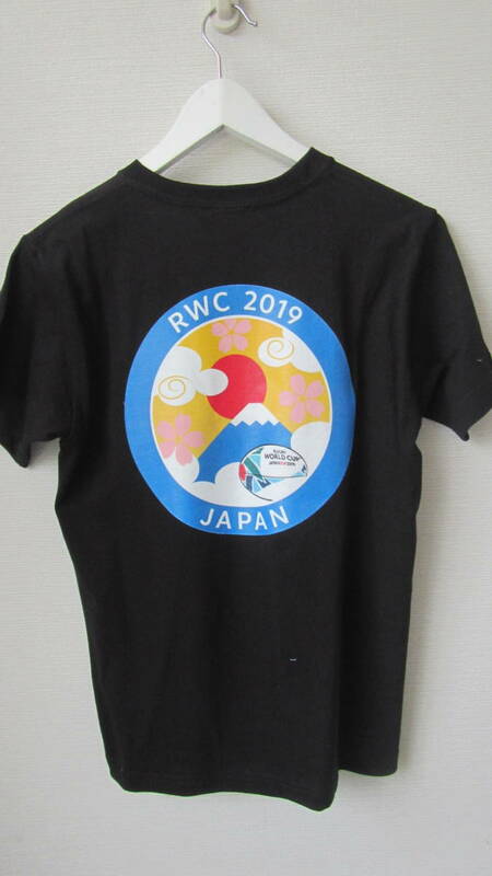 ラグビーワールドカップ 公式Tシャツ 日本代表　Ｓサイズ　黒【新品】