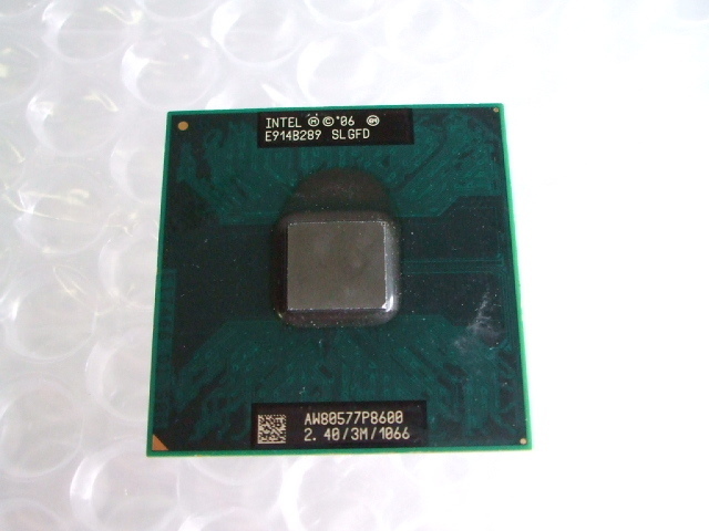 Intel Core2 Duo Mobile 2.4GHz 3M 1066 SLGFD