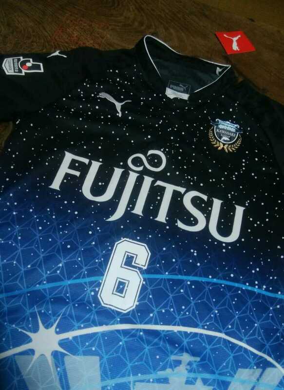 値下交渉 2016年 川崎フロンターレ 宇宙兄弟 宇宙服ユニフォーム 六太 PUMA W/TAGS 検) KAWASAKI FRONTALE SPACE BROTHERS SHIRT MUTTA Y2K