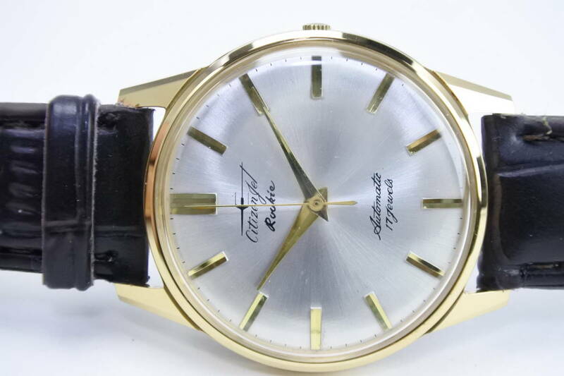 ☆☆☆1960年代名機 CITIZEN ROOKIE １７石 自動巻き紳士腕時計 未使用