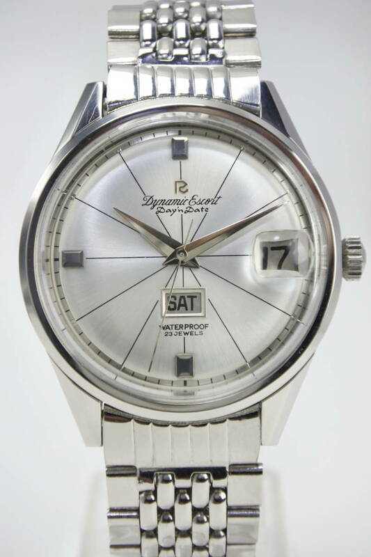 ☆☆☆貴重な歴史逸品　60年代国産名機　リコー ダイナミックエ　スコート23石　 手巻紳士腕時計　　デッドストック