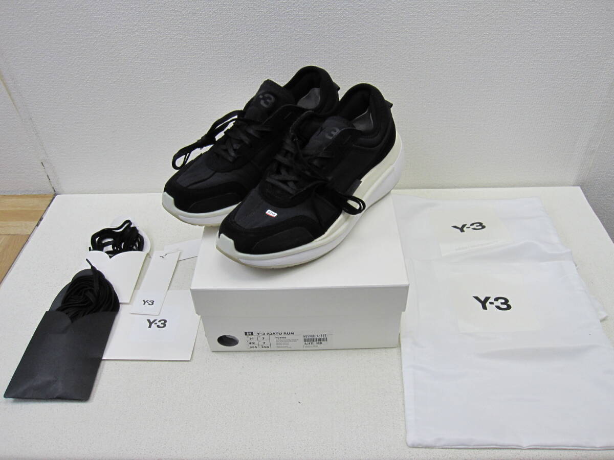 of/330909/2505/Y-3(ワイスリー) / AJATU RUN/ローカットスニーカー HQ5988/ブラック/サイズ25.5ｃｍ