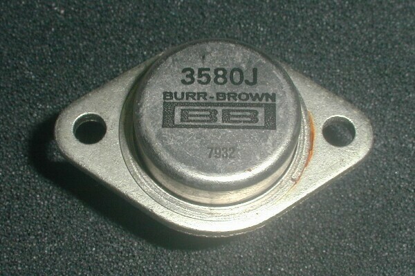 高電圧オペアンプ　バーブラウン 3580J
