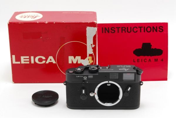 [Top Mint] Leica M4 50 JAHRE Black 35mm Rangefinder Film Camera w/Box JAPAN 9492