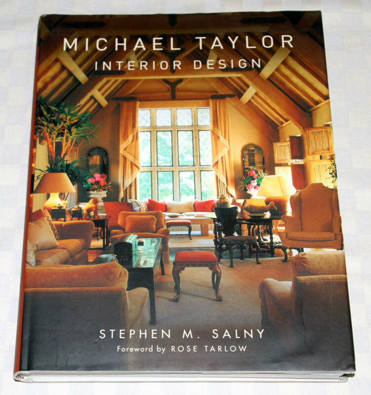 洋書　Michael Taylor　 Interior Design　インテリア・デザイン　2008年　特大本　 中古本　難あり