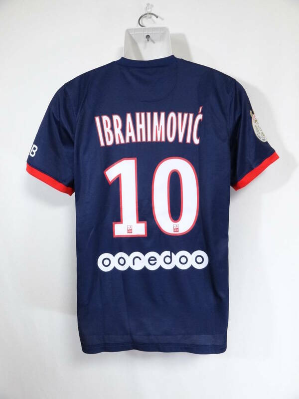 パリ・サンジェルマン PSG #10 IBRAHIMOVIC イブラヒモビッチ 13/14 ホーム ユニフォーム S ナイキ 送料無料 Paris Saint-Germain