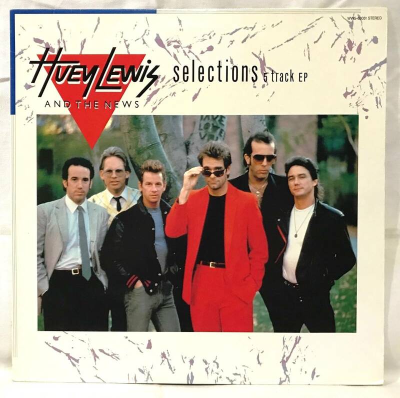 12’’【ROCK/80's】HUEY LEWIS ANE THE NEWS/Selections/国内盤/ヒューイ・ルイス&ザ・ニュース/80s