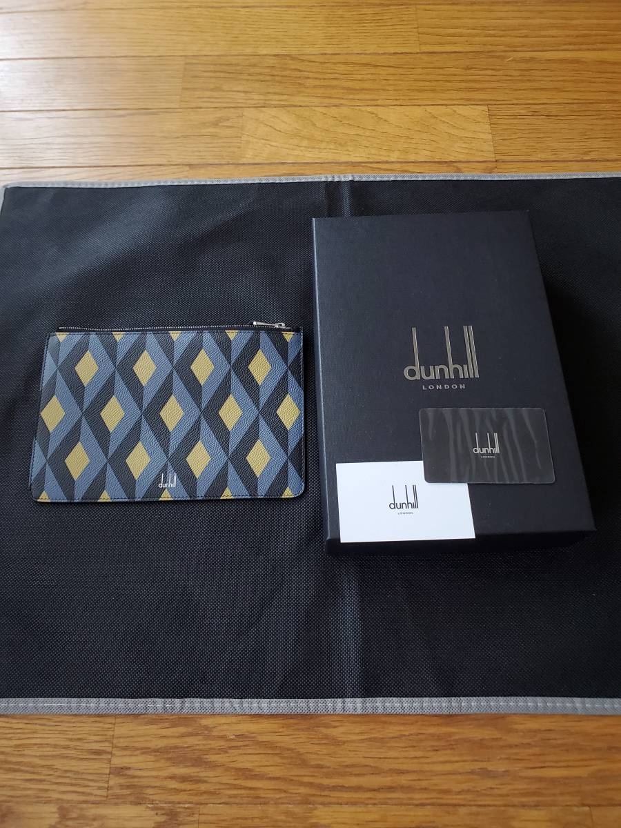 ◆未使用新品◆ダンヒルエンジンターンレザーケース　ベージュ