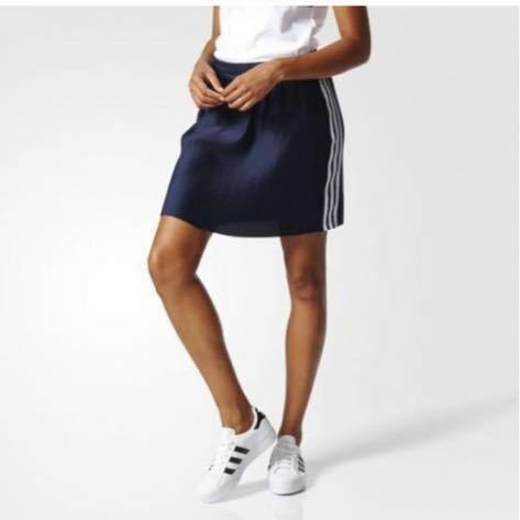 アディダス オリジナルス adidas Originals adicolor DX BK2316 WOMEN 3 STRIPES SKIRT LEGEND INK ネイビー サイズM 新品未使用タグ付き