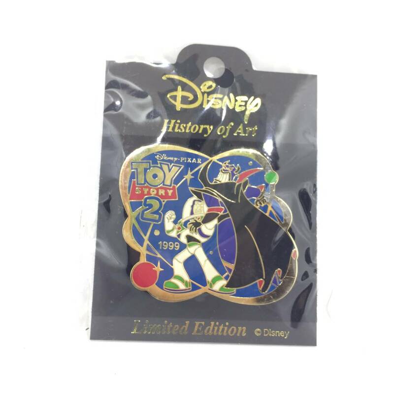 ♪ ディズニー ピンバッジ History of Art Toy Story 2 バズ ザーグ Buzz Zurg 2002年 2000個 新品 ピン Mickey & Pals shop