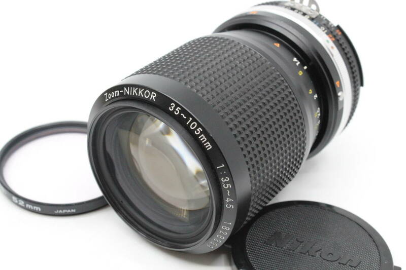 【動作確認済／超美品】 ニコン Nikon Ai-s ZOOM NIKKOR 35-105mm F3.5-4.5 PROTECTOR MT1134