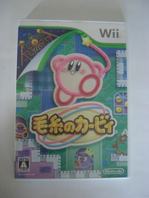 任天堂　Wii　ソフト　毛糸のカービィ　ゲーム