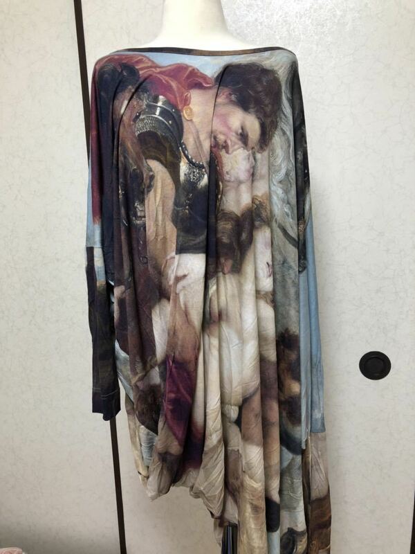 新品　エレファントシャツ　絵画柄　ビッグTシャツ　イタリア製　Vivienne Westwood　ヴィヴィアン　オーバーサイズシルエット　激レア