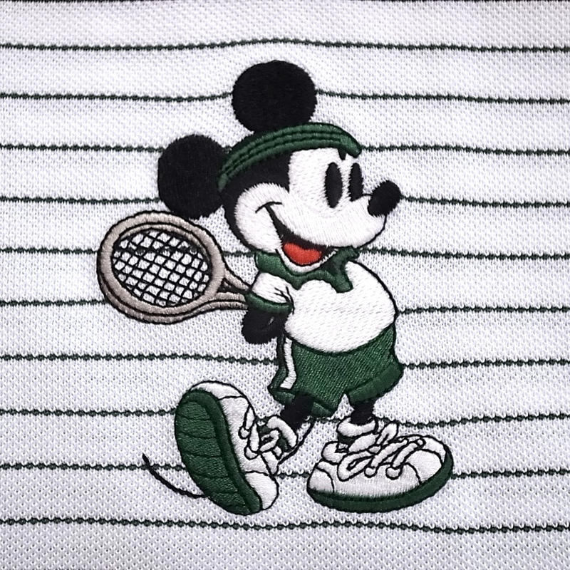 LACOSTE×DISNEYディズニー「ミッキーマウス」ポロシャツ size4