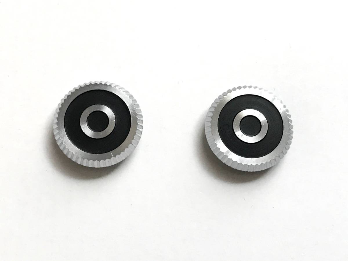 純正品 新品 2個セット Rollei ローライ フレックス二眼2.8FX/2.8GX/FW/FTなど用つまみ（シャッターと絞り用）