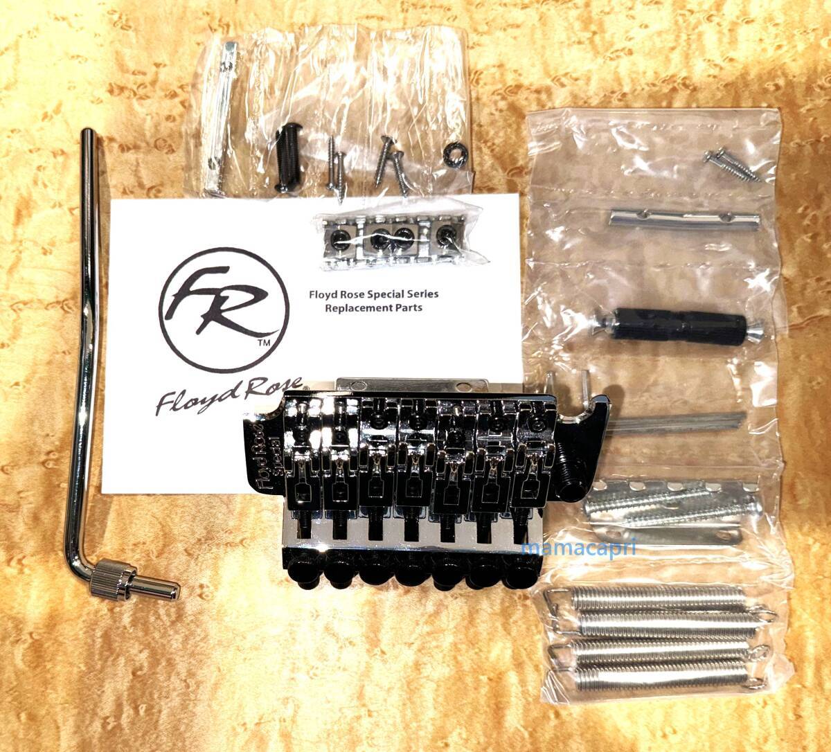 新品 Floyd Rose Special Series 7 String Tremolo System Chrome フロイド ローズ スペシャル 7弦 トレモロ アーム ブリッジ クローム