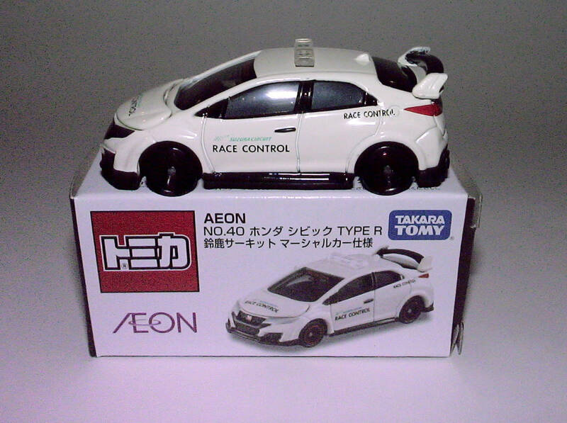 新品 デッドストック【AEON】 ホンダ・シビックTYPE R 鈴鹿サーキット・マーシャルカー仕様　絶版品