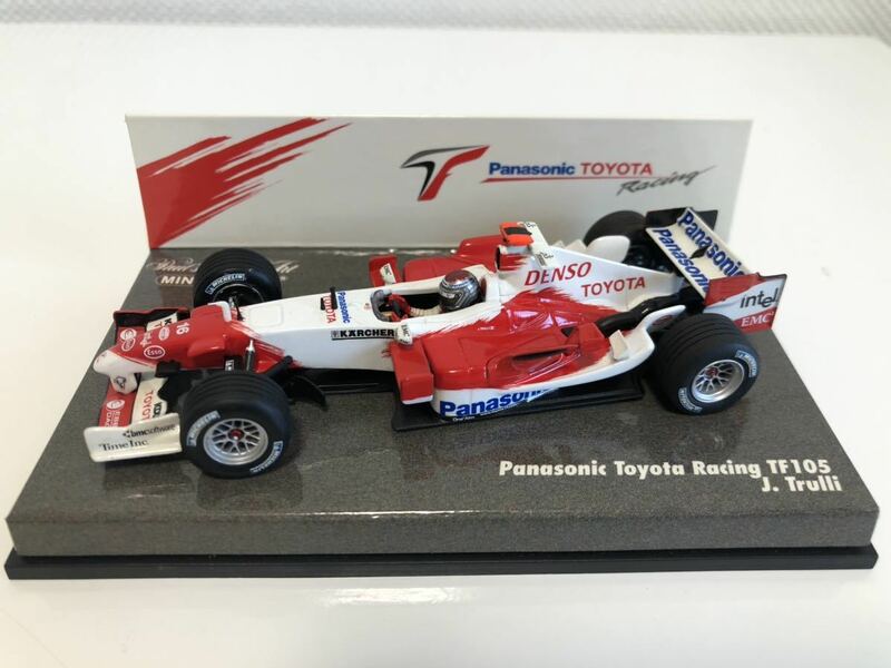 1/43 ミニチャンプス トヨタ TF105 トゥルーリ ドイツトヨタ限定