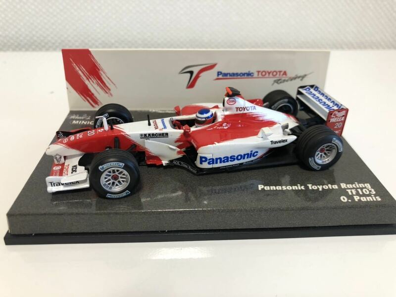 1/43 ミニチャンプス トヨタ TF103 パニス ドイツトヨタ限定