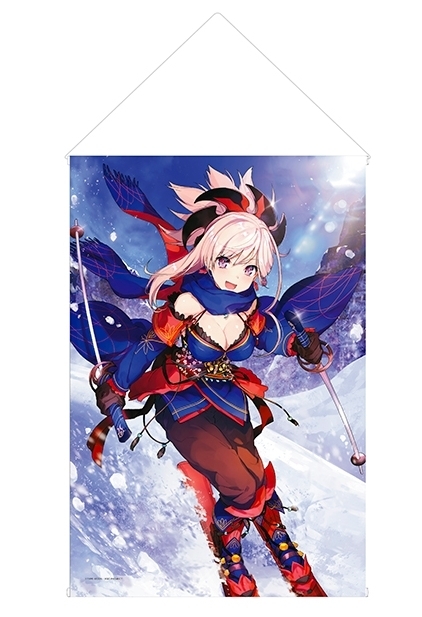 【新品即決・送料格安】 C93 Fate/Grand Order 宮本武蔵 二天一流！滑雪術！セット B2 タペストリー アクリルキーホルダー