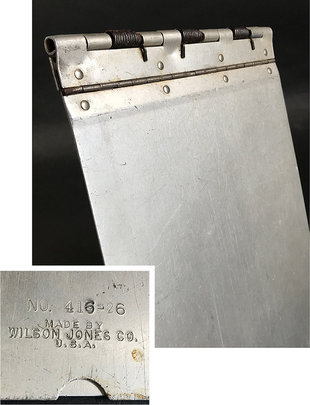 1940's USA ビンテージ アルミ バインダー/ライト/ファイル/クリップ/店舗什器/デスク/椅子/アンティーク/照明/ランプ/工業系/レジ/看板/鉄