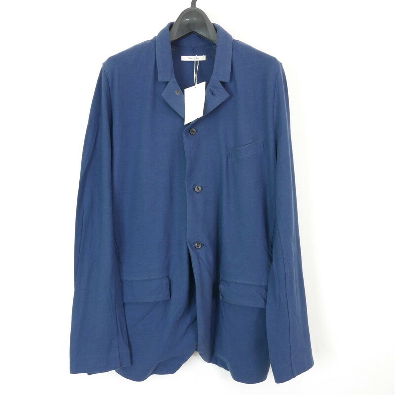 13SS The Letters ザ レターズ Relax Lapel Jacket コットン カットソー ジャケット NAVY