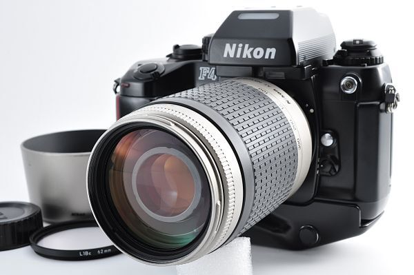 Nikon ニコン F4 S F4S 35mm SLR Film Camera フィルムカメラ Nikkor 70-300mm F4-5.6 G 2504010