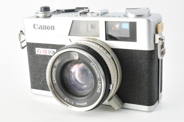 Canon キヤノン Canonet QL17 GIII G3 35mm Rangefinder Film Camera フィルムカメラ 2505017