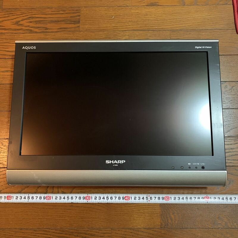 ★ジャンク品　電源付かず　部品取り用　SHARP LC-20E5 シャープ 液晶テレビ 液晶　No.7385638 2008年製★