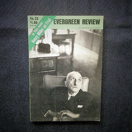 1962年 グレゴリー・コーソ Evergreen Review アンリ・カルティエ・ブレッソン/ヘンリー・ミラー/フランソワ・モーリアック/前衛ビートニク