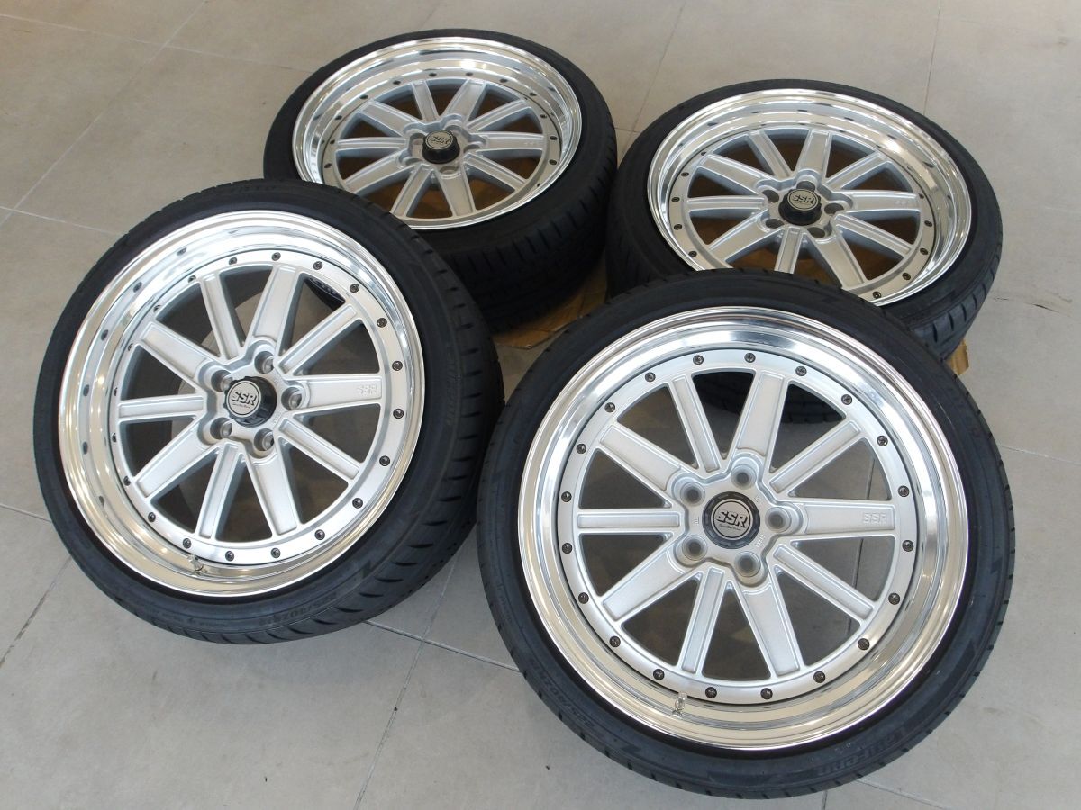 H 送料無料 SSR フォーミュラー MKⅢ NEO 19 5H114.3 9J+37 225/40R19 クラウン マークX カムリ レクサス ES GS エスティマ スカイライン