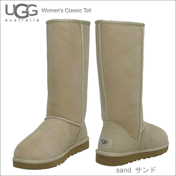 UGG　レディース　クラッシック　トール　シープスキン　ムートン　サンド 8