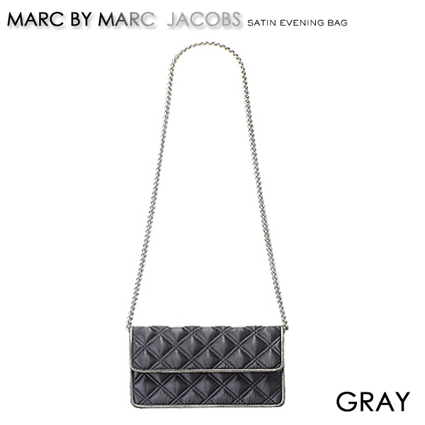 Marc By Marc Jacobs　マーク バイ マークジェイコブス　イブニング バッグ　グレー