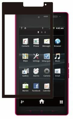 ★即決 iBUFFALO docomo AQUOS PHONE SH-06D 液晶 保護フィルム 光沢 ブラック BSEFGSH06DBK 携帯 スマホ 保護シール 保護シート 防止 新品