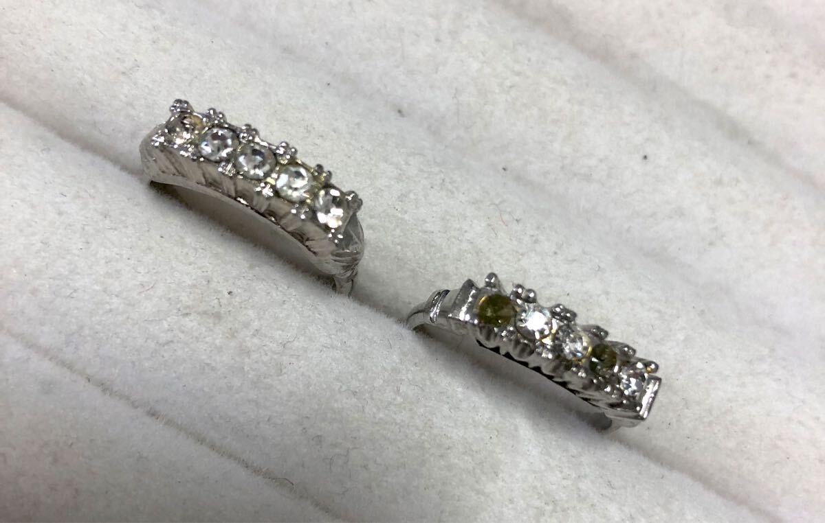 リング　指輪　石付き　中古　60サイズ