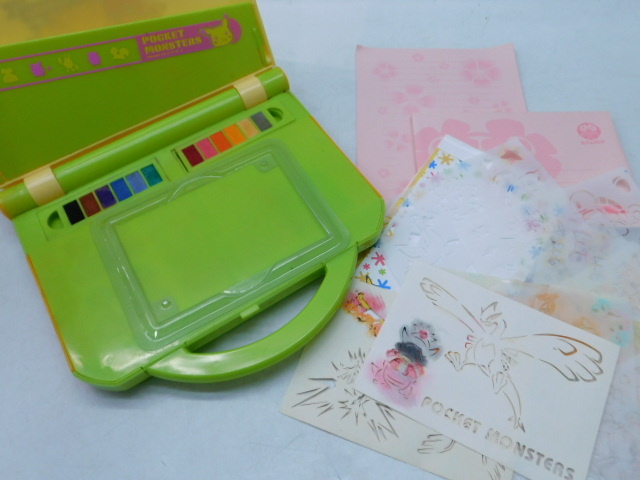 ★小0124 ポケモン ステンシルコレクション ポケットモンスター トミー TOMY 玩具 ジャンク 現状 12606101