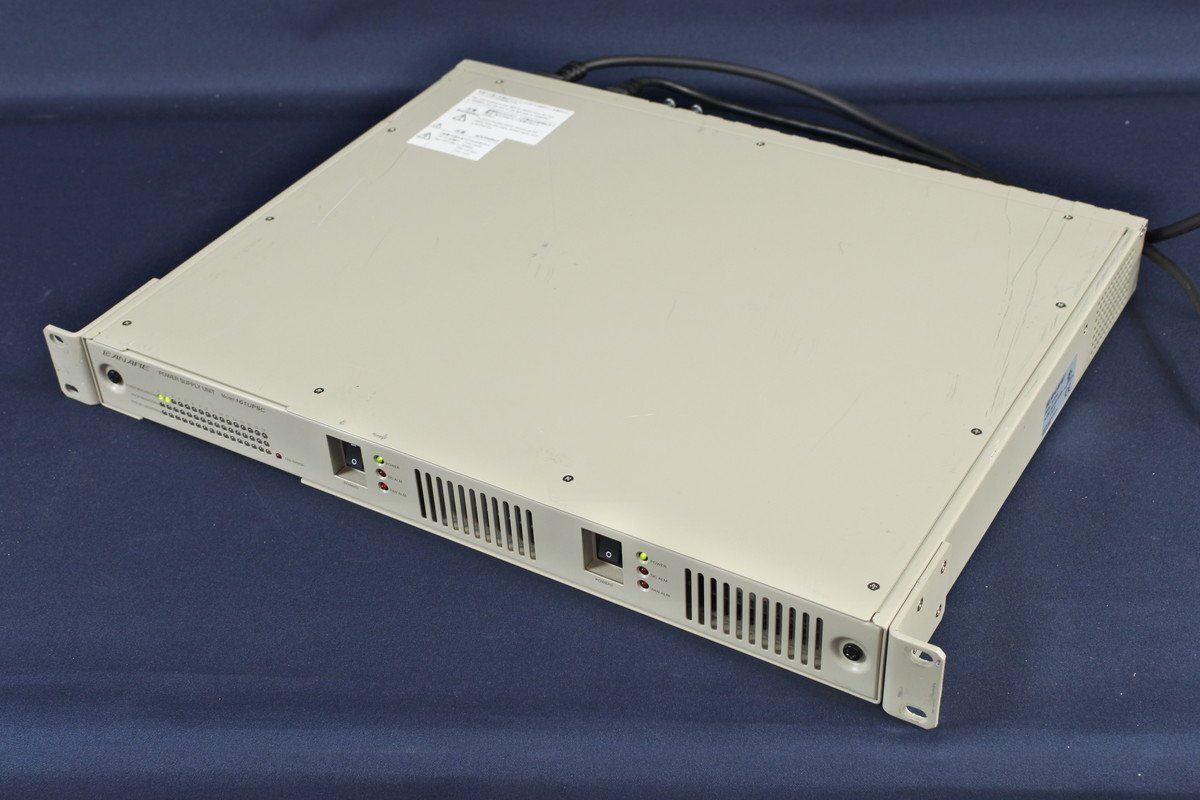 ▼CANARE カナレ 電源供給ユニット 161UPSC ■通電確認のみ 光コンバータ/リピータ用ラックマウントタイプ EO-100B 現状品