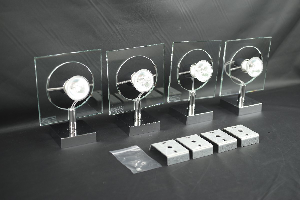 ルミナベッラ取扱 ファビアン ブラケットライト ウォールライト 4灯セット 照明 ガラス イタリア製 北欧 シンプル モダン 取付工事必要