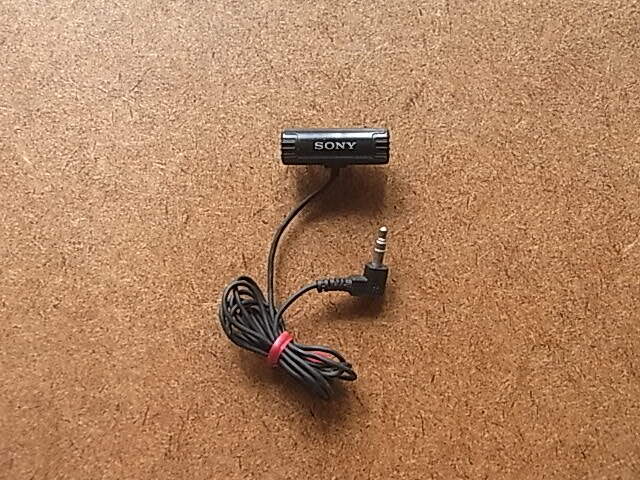 SONY ソニー　3.5mmプラグ　ステレオマイク　送料230円　中古