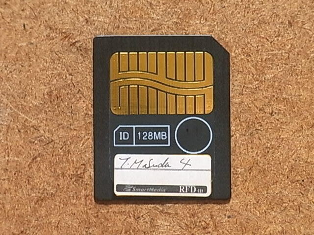RFD スマートメディア 128MB K9D1G08V0M-SSB0 送料230円　中古良品