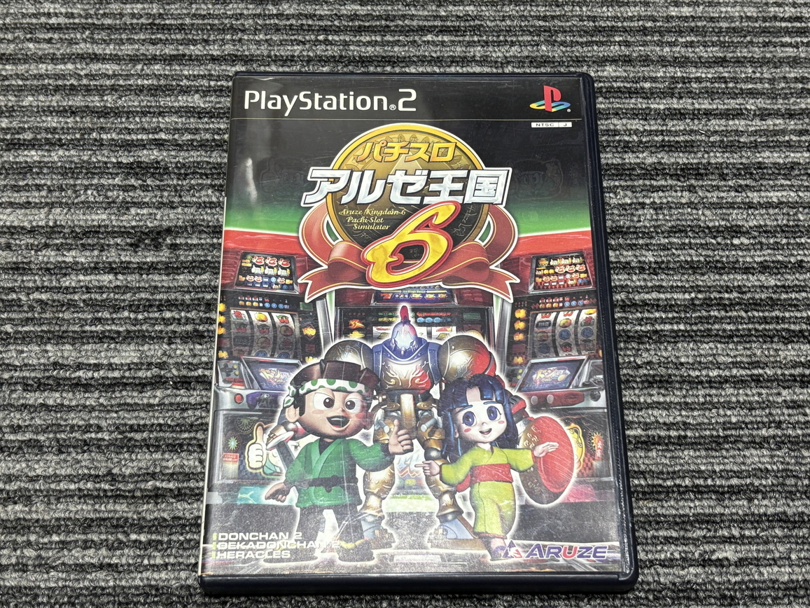 プレステ2 ソフト パチスロ アルゼ王国6 playstation2 PS2