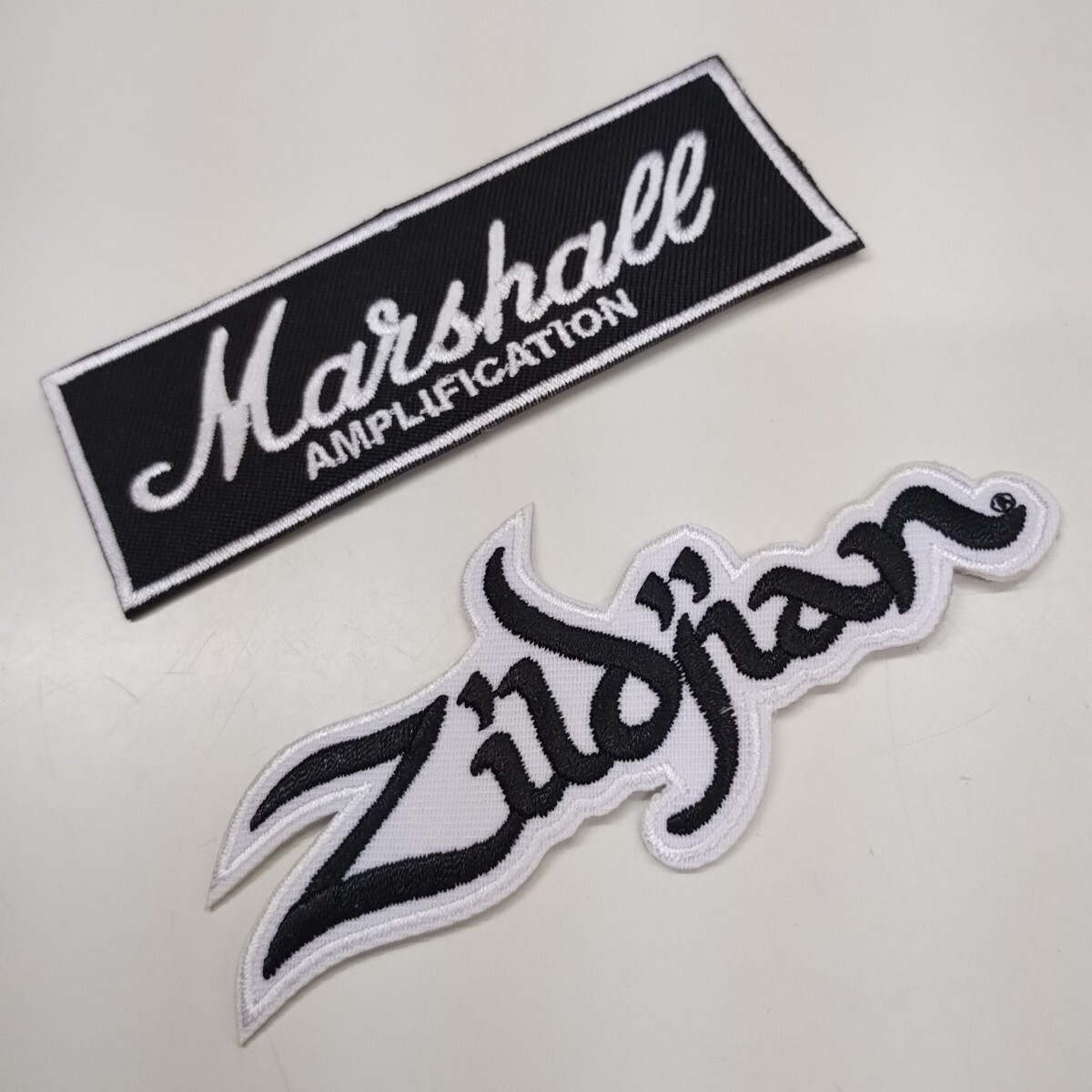 ◎ M a r s h a l l　Z i l d j i a n　ワッペン 2枚セット s235