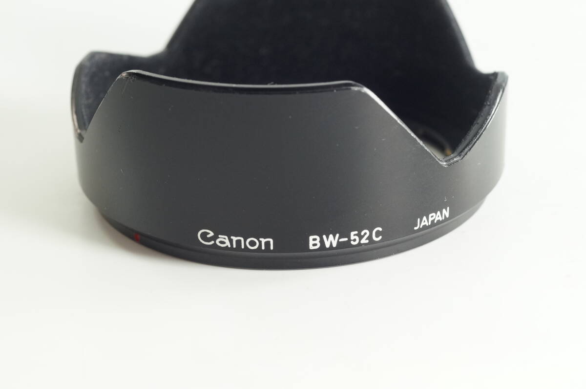 6A『並品』 Canon BW-52C NewFD24mm F2 NewFD24mm F2.8 キヤノン レンズフード LENS HOOD SHADE